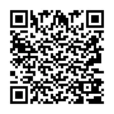 QR-code voor telefoonnummer +2693380368