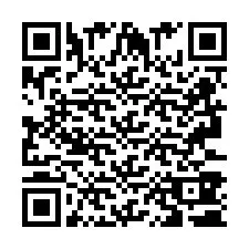 Codice QR per il numero di telefono +2693380392