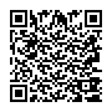 QR-code voor telefoonnummer +2693380396