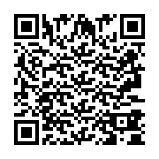 Código QR para número de telefone +2693380408