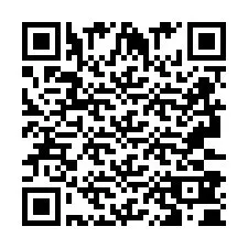 QR-code voor telefoonnummer +2693380433