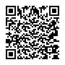 QR-code voor telefoonnummer +2693380443