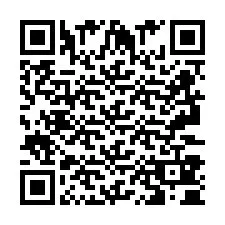 QR-code voor telefoonnummer +2693380458