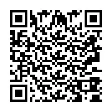 QR-code voor telefoonnummer +2693380480