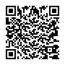 QR-koodi puhelinnumerolle +2693380702