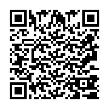 Codice QR per il numero di telefono +2693380711