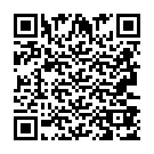 QR код за телефонен номер +2693387037