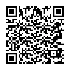 QR код за телефонен номер +2693387039