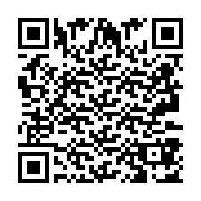 QR код за телефонен номер +2693387044