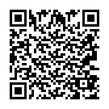 QR код за телефонен номер +2693387073