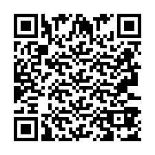 QR код за телефонен номер +2693387093