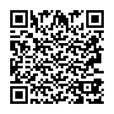 Código QR para número de teléfono +2693387102