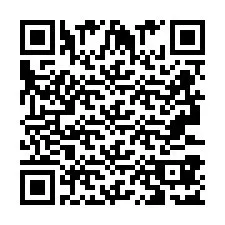 QR код за телефонен номер +2693387107