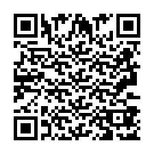 QR код за телефонен номер +2693387121