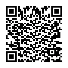 Código QR para número de telefone +2693387178