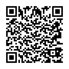 QR код за телефонен номер +2693387182