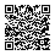 Código QR para número de telefone +2693387183