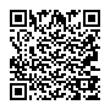 QR код за телефонен номер +2693387233