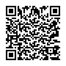 Kode QR untuk nomor Telepon +2693387308