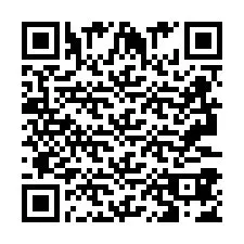 QR-koodi puhelinnumerolle +2693387409