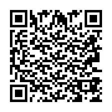 QR Code pour le numéro de téléphone +2693387412