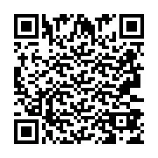 QR код за телефонен номер +2693387423