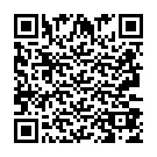 Codice QR per il numero di telefono +2693387434