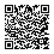 QR код за телефонен номер +2693387443