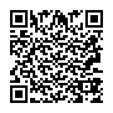 Código QR para número de telefone +2693387445