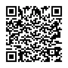 QR-code voor telefoonnummer +2693387488