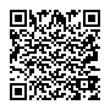 QR код за телефонен номер +2693387498