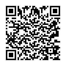 Codice QR per il numero di telefono +2693387560