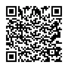 QR код за телефонен номер +2693387561