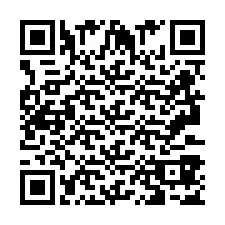 QR-code voor telefoonnummer +2693387581