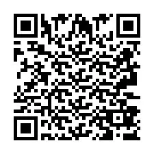 Codice QR per il numero di telefono +2693387678