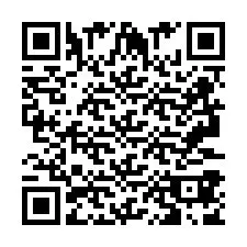 Codice QR per il numero di telefono +2693387809