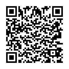 Codice QR per il numero di telefono +2693387828