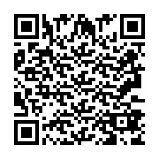 Código QR para número de telefone +2693387861