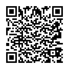 Código QR para número de teléfono +2693387888