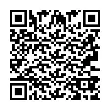 Código QR para número de telefone +2693387923