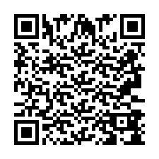 Codice QR per il numero di telefono +2693388023