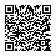 QR-code voor telefoonnummer +2693388298