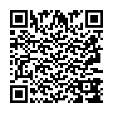 Codice QR per il numero di telefono +2693388348