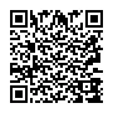 Codice QR per il numero di telefono +2693388390