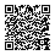 Codice QR per il numero di telefono +2693388488