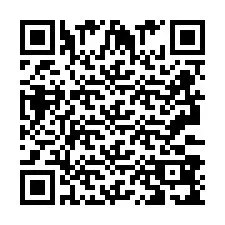 QR Code pour le numéro de téléphone +2693389131