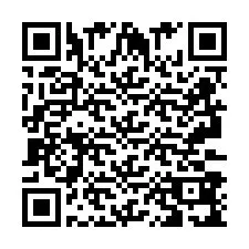 QR-koodi puhelinnumerolle +2693389134