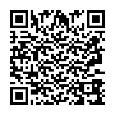 Codice QR per il numero di telefono +2693389180