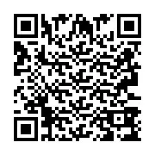 Código QR para número de telefone +2693389292