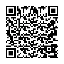 Codice QR per il numero di telefono +2693389386